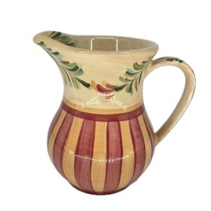 Gail Pittman Siena Garland Rim Serving Pitcher Southern Living at Home